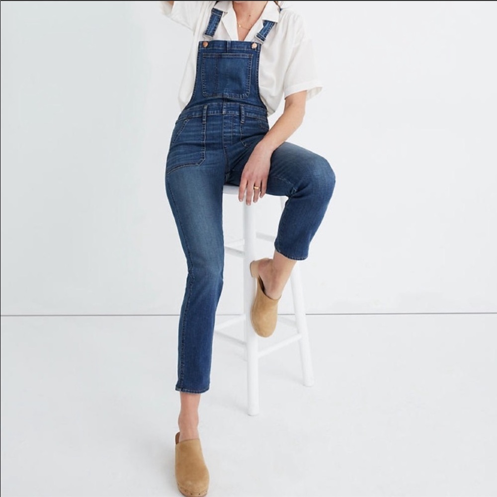 Madewell stovepipe Jean overalls XS - Picture 4 of 5